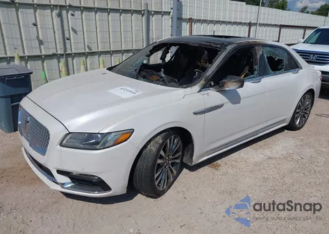 2017 Lincoln Continental Select z USA, uszkodzony, nr VIN 1LN6L9SK6H5612573